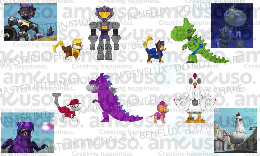 Paw Patrol - Assortiment de Chiens Héros à Collectionner