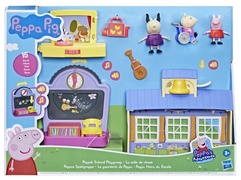 Peppa Pig Klaskamer Speelset voor Creatief Spel