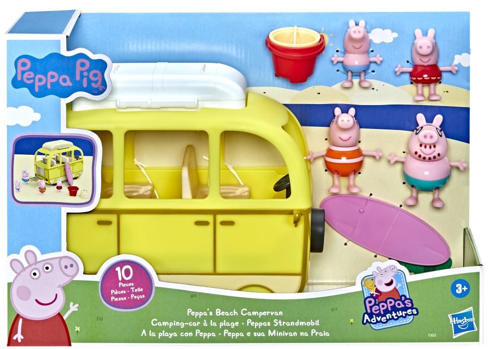 Peppa Pig Peppa's Strand Campervan Speelset
