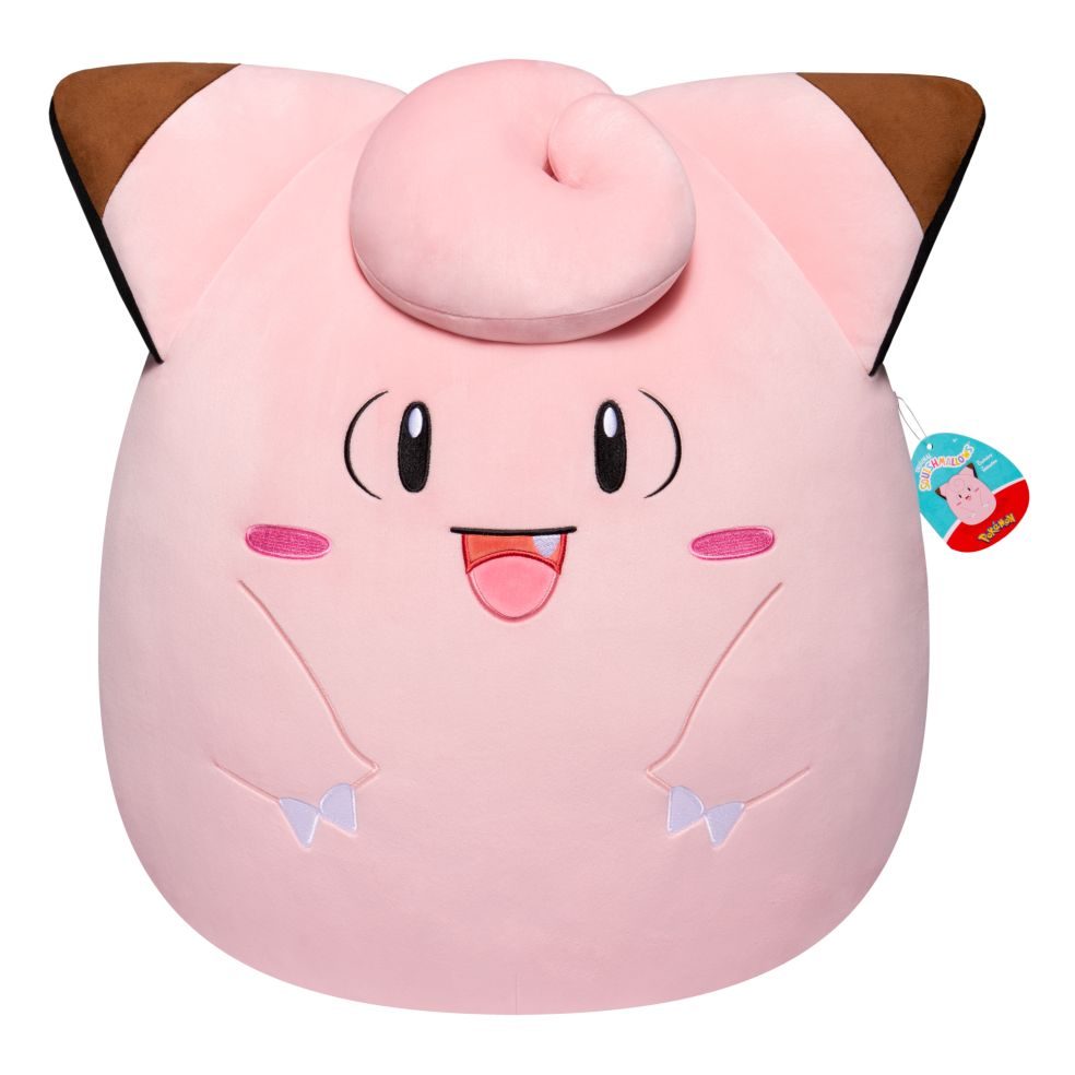 Squishmallow Clefairy - Grote Pluche Knuffel 35 cm