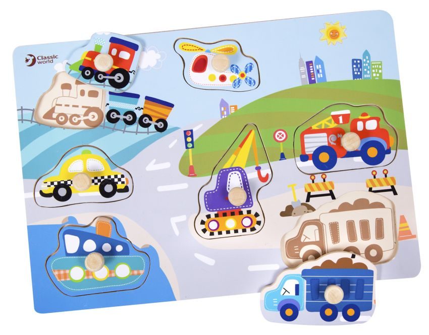 Verkeerspuzzel - Leerzaam Puzzelen voor Kinderen 30x21 cm