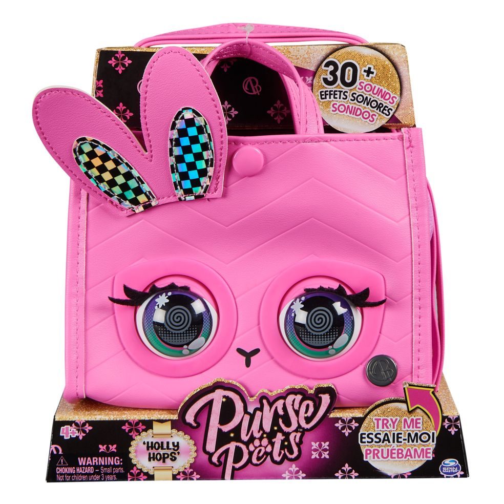 Purse Pets Tote Bag - Schattige Bunny Tas voor Kinderen