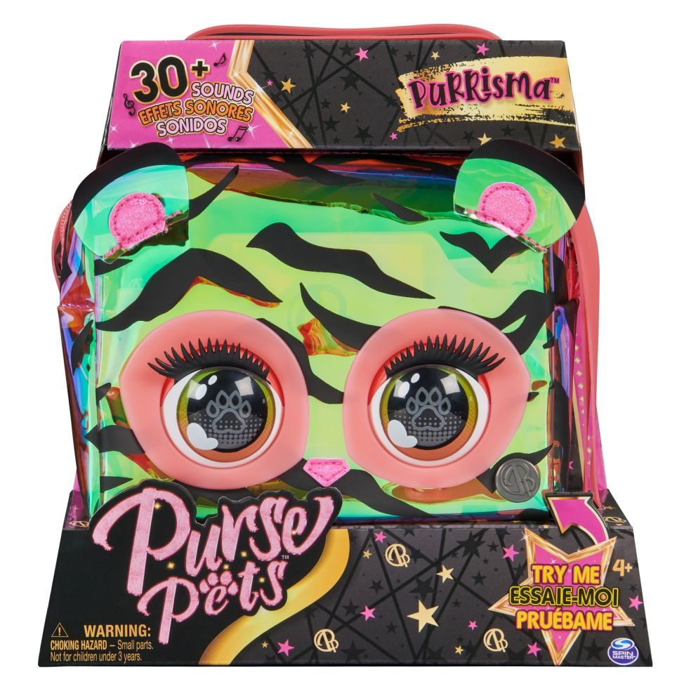 Purse Pets Holographic Tiger - Schattige en Speelse Tas