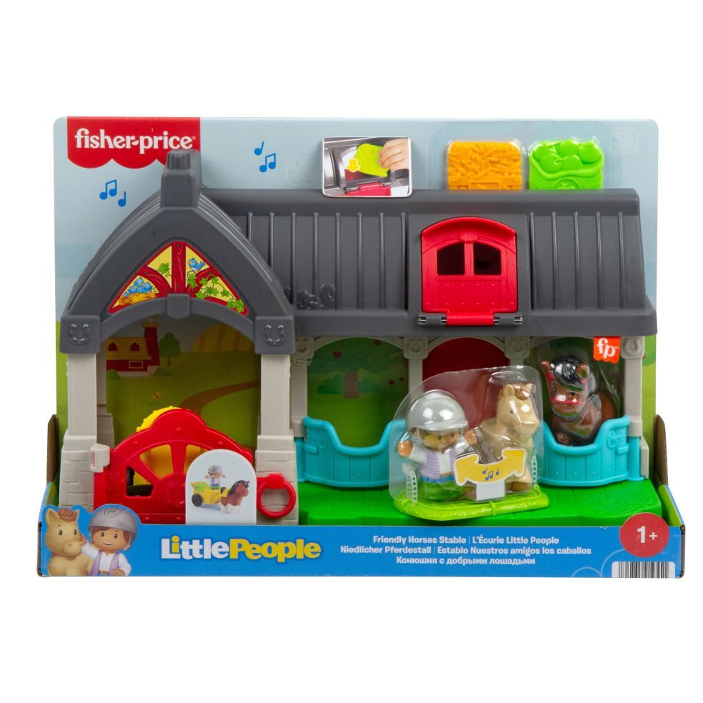 Fisher Price - Petite Personnes Écurie Mid Playset