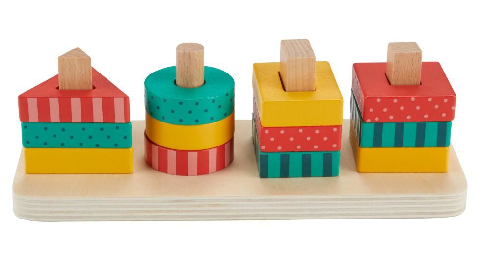 Fisher-Price Houten Vorm Stapelaar voor Peuters