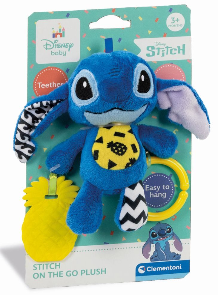 Clementoni Stitch Zachte Rammelaar voor Baby's