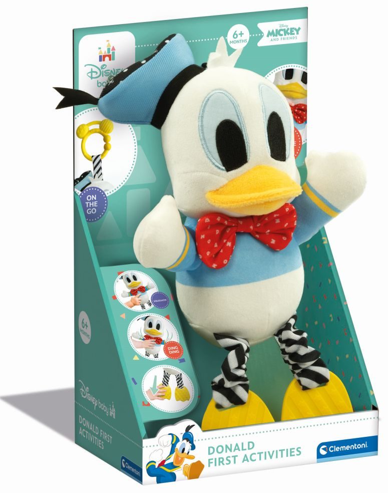 Clementoni Donald Duck Activity Plush Speelgoed