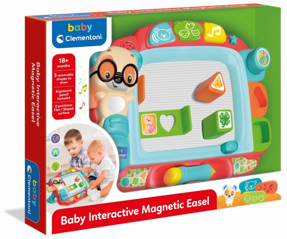 Tableau magnétique interactif Clementoni avec sons et lumières