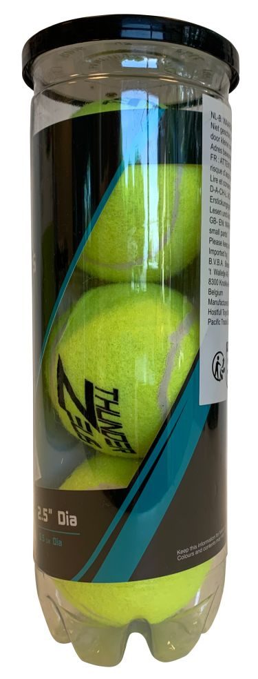 Balles de tennis 3 pièces en tube - Performance optimale