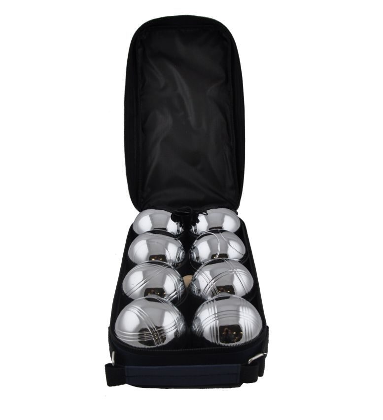 Petanque set van 8 metalen ballen voor buitenplezier