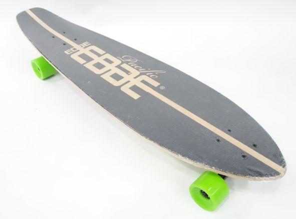 Longboard 99 cm avec grip noir ABEC-11 pour enfants