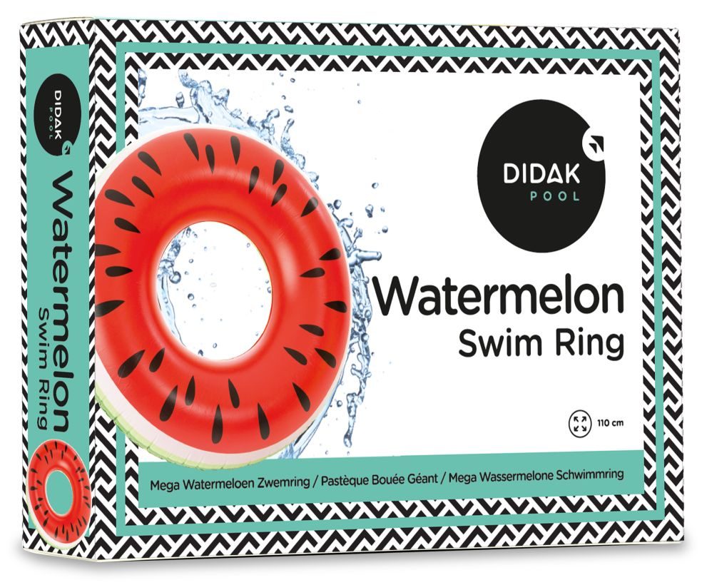 Watermeloen Zwemring 110cm - Didak Pool