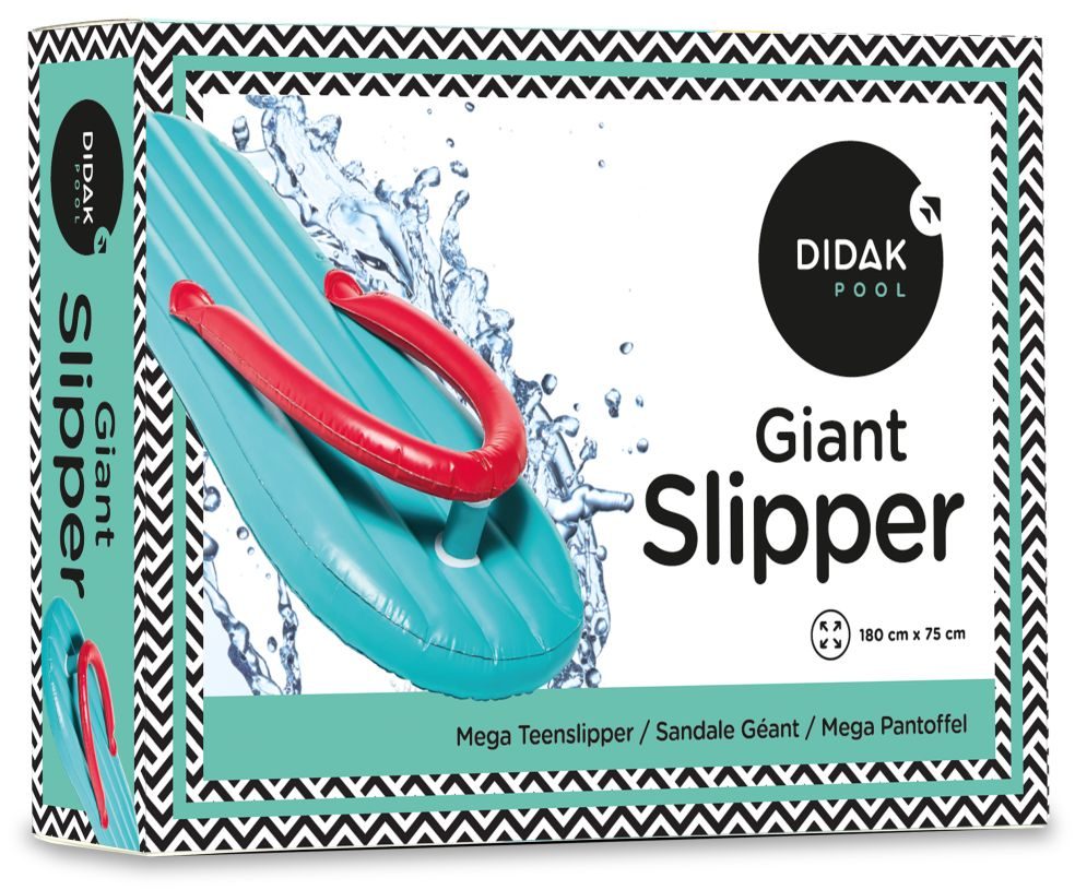 Giant Slipper Luchtbed Didak - 180x75 cm