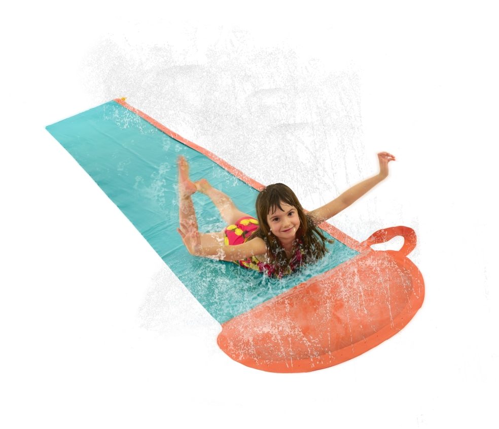 Toboggan aquatique simple 4,88 m - Amusement d'été garanti