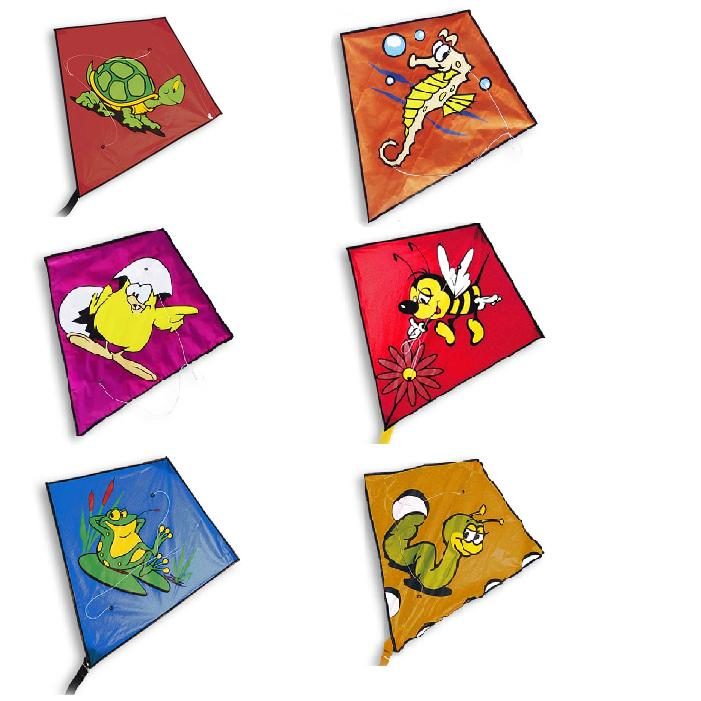 Funny Diamond Vlieger - Didak Beach 60x65 cm