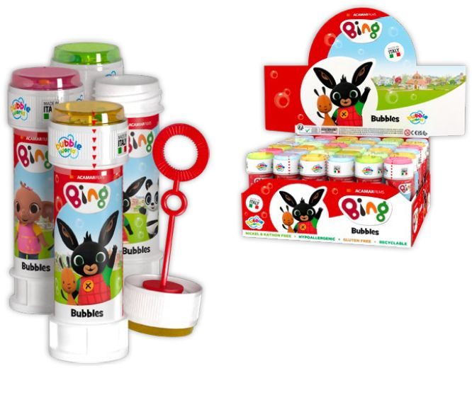 Bing Bubbles 60ml - Fun avec 4 étiquettes assorties
