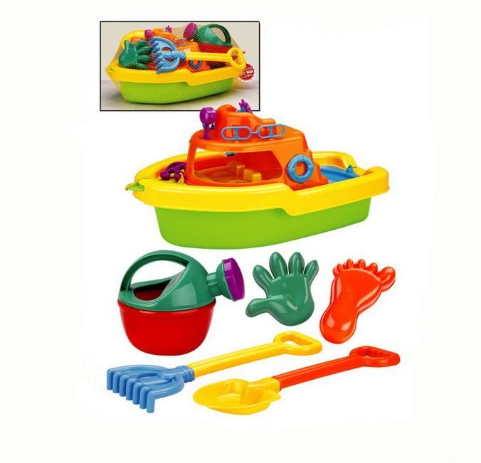 Boot Strandset 44 cm met accessoires voor eindeloos speelplezier