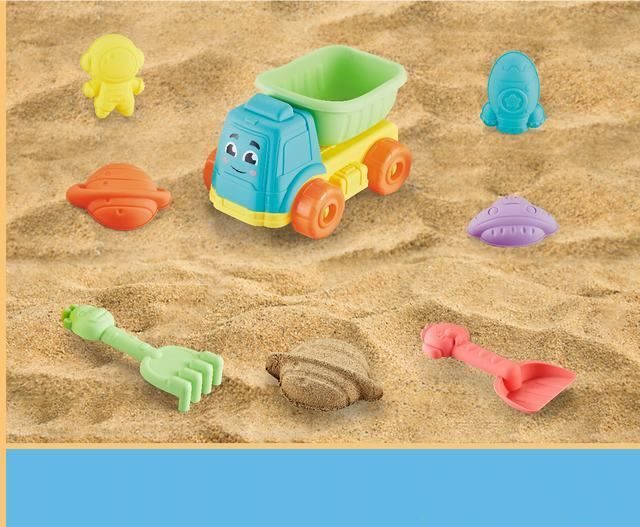Vrachtwagen Speelset met 7 Accessoires voor Kinderen