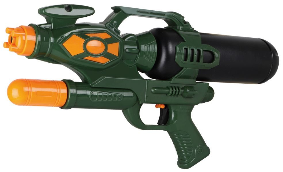 Waterpistool 42 cm in legerkleuren - Perfect voor de zomer!