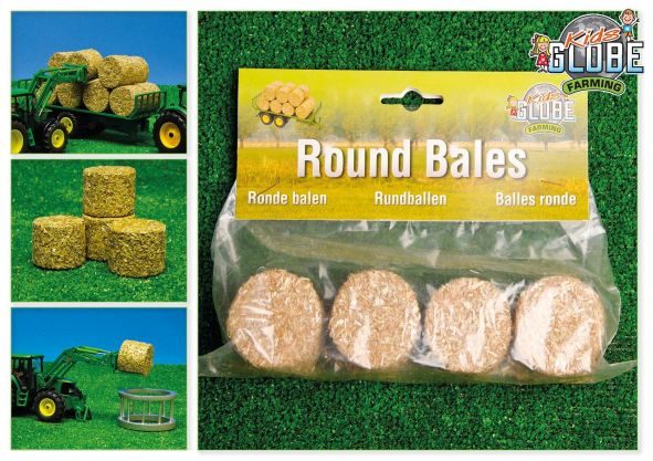 Balles de foin rondes - Set de 4 pièces 1:32
