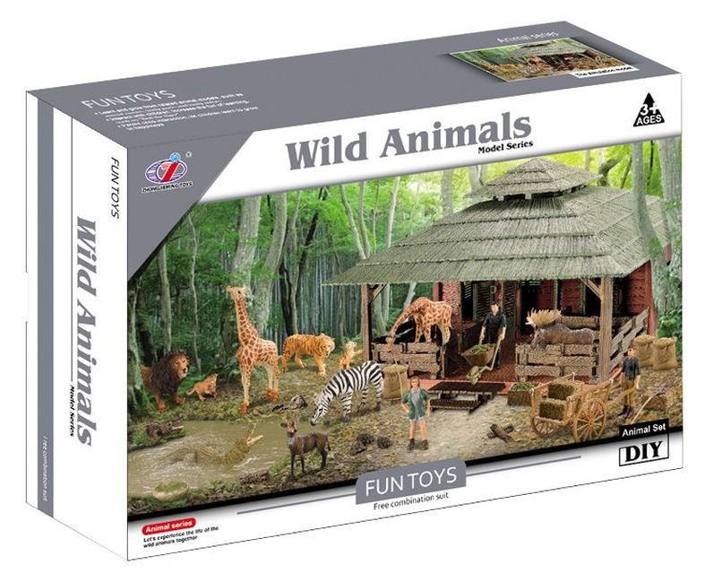 Boerderij met wilde dieren - Speelgoed voor avontuurlijke kinderen