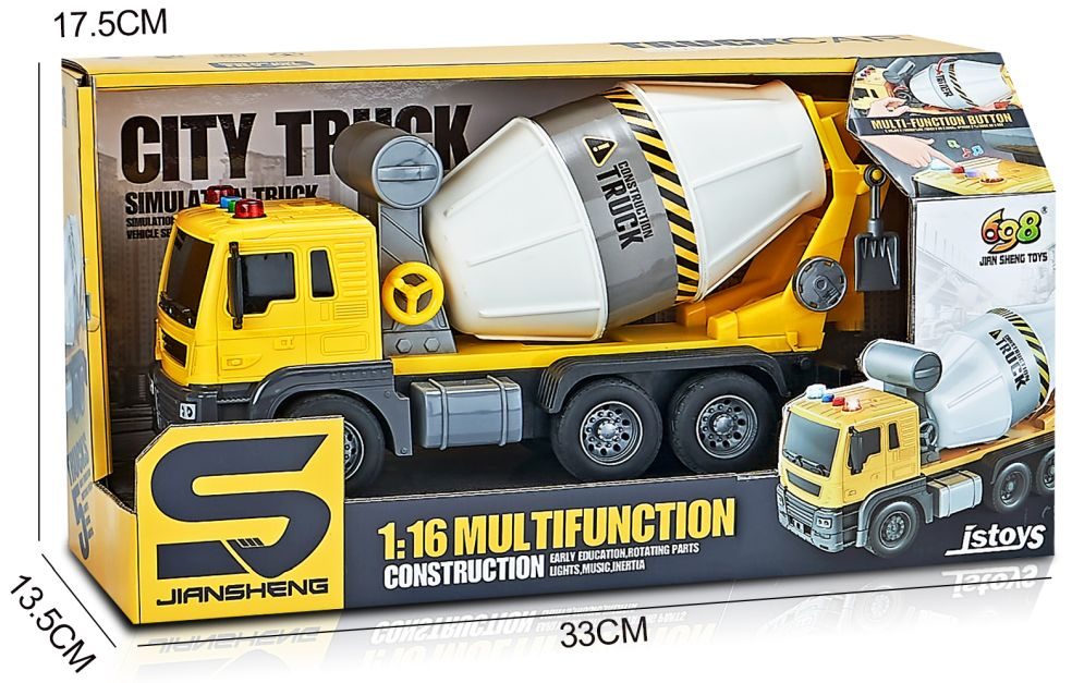 Betonmolen 1:16 - Inertia Mixer voor Bouwplezier
