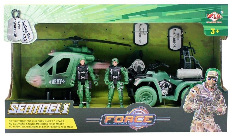 Set d'Armée Force - Jeu de militaire captivant pour enfants