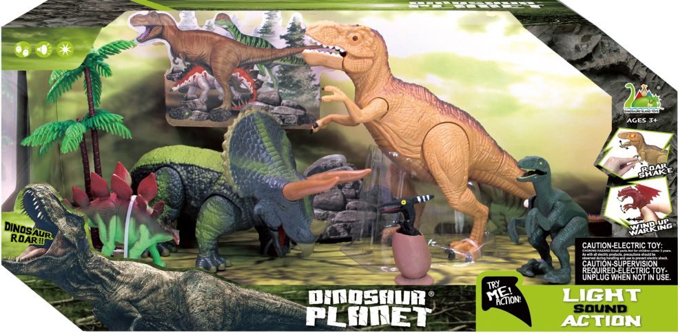 Dinosaure Lumière et Son - Jouet interactif amusant