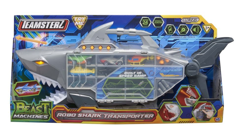 Teamsterz Robo Shark Transporter - Speelgoed voor Avonturiers