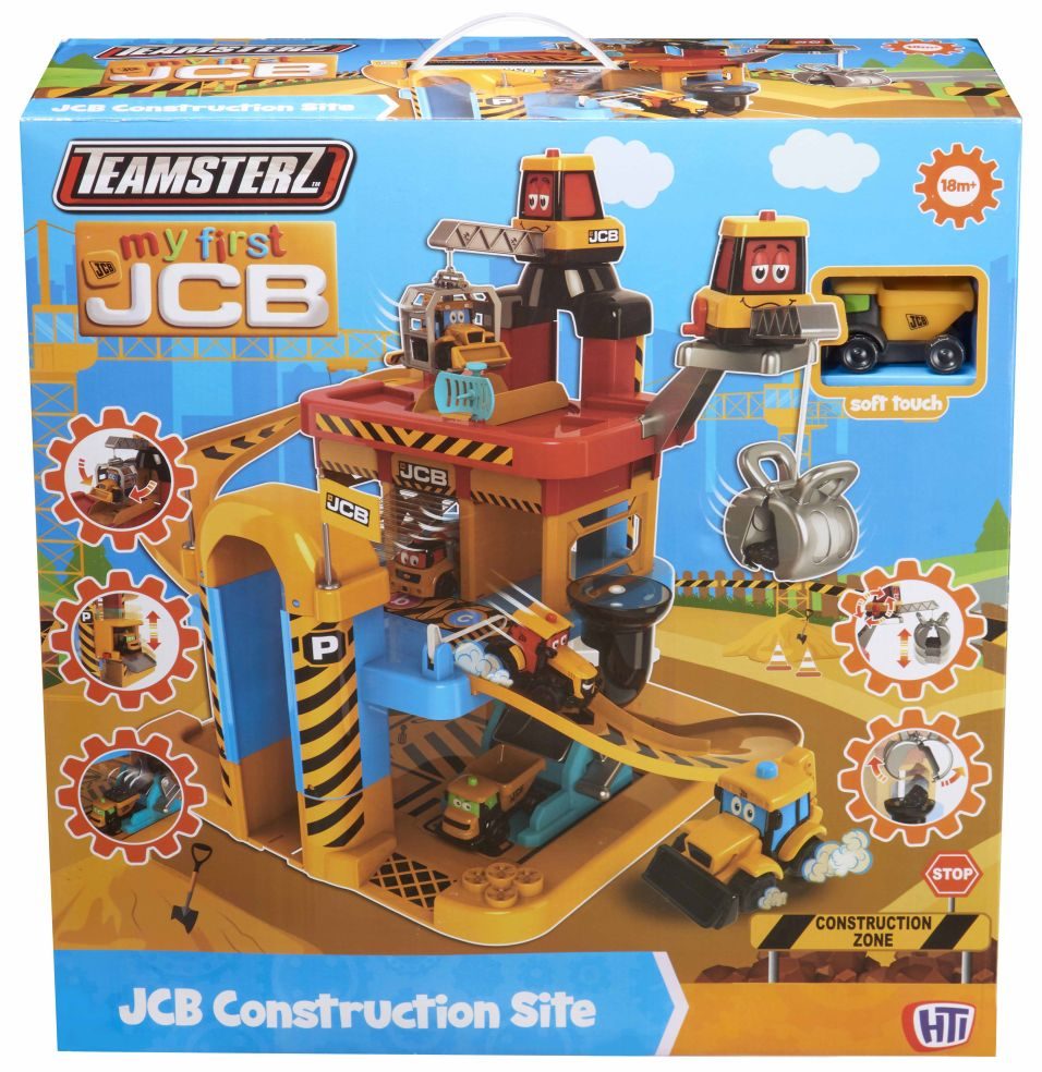 JCB Mijn Eerste Garage - Speelgoed voor Jonge Bouwers