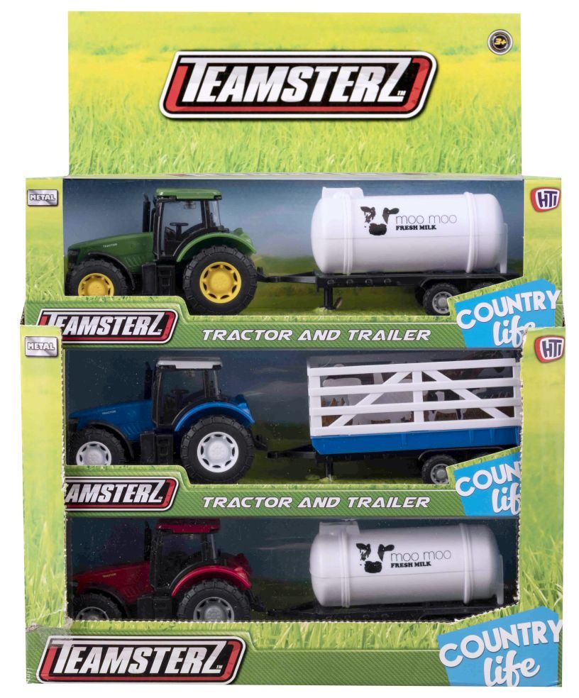 Teamsterz Country Life Tractor met Trailer