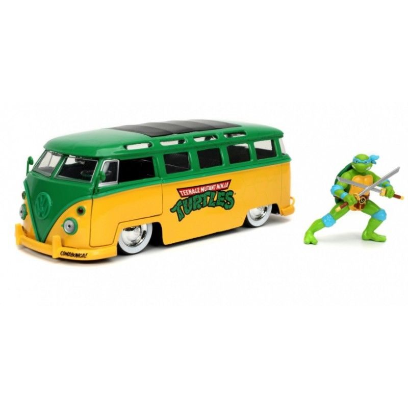 Turtles Leonardo - VW Bus 1962 Échelle 1:24