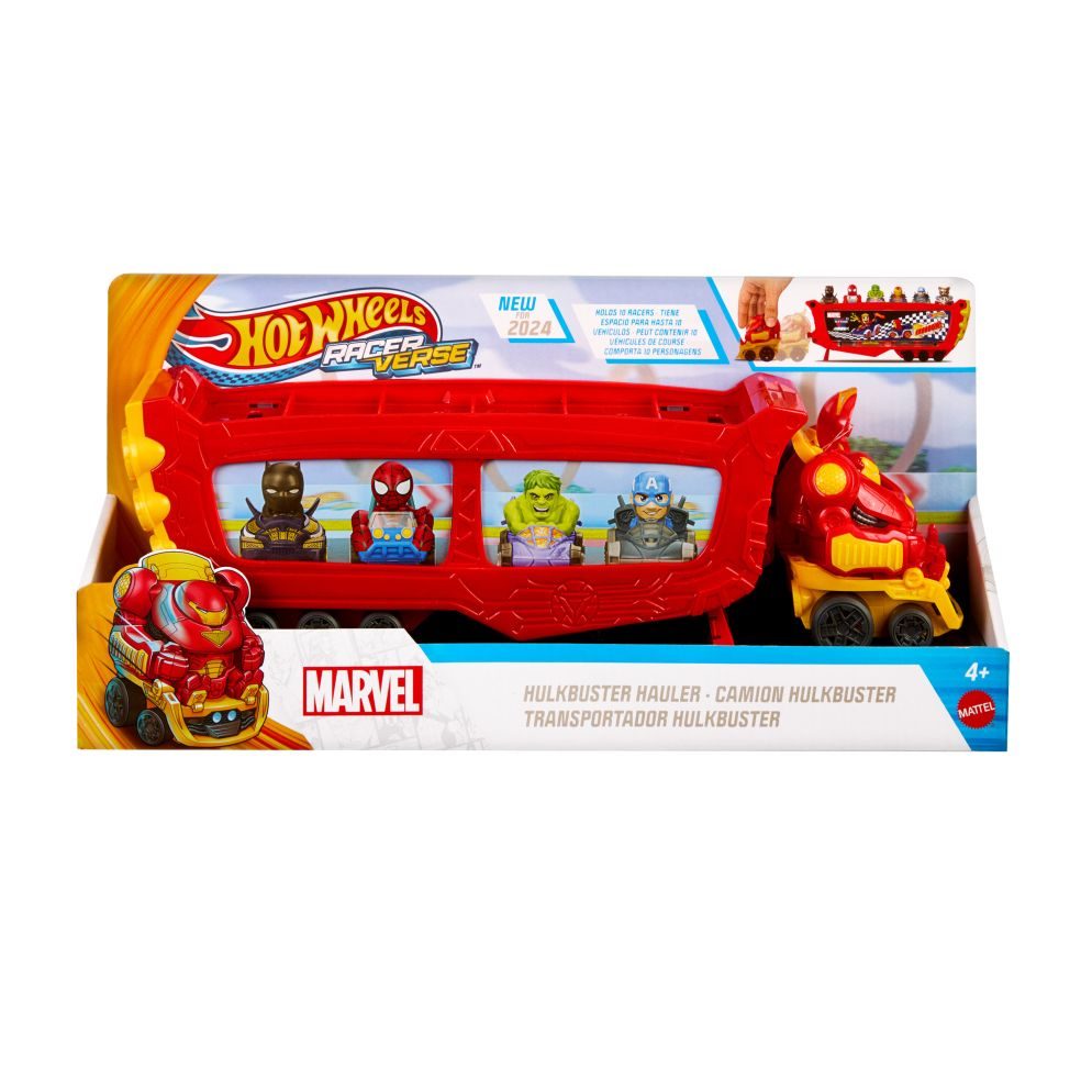 Hot Wheels Racerverse Hulkbuster Hauler Speelset