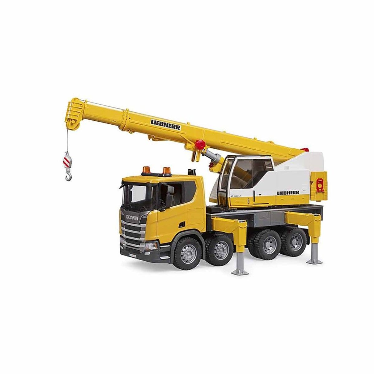 Scania Super 560R avec grue Liebherr 1:16