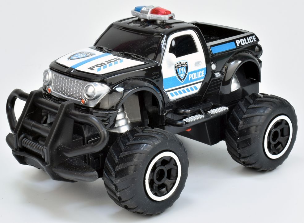 R/C Mini Truck 1:40 - Politie en Rally - 2 Assortiments
