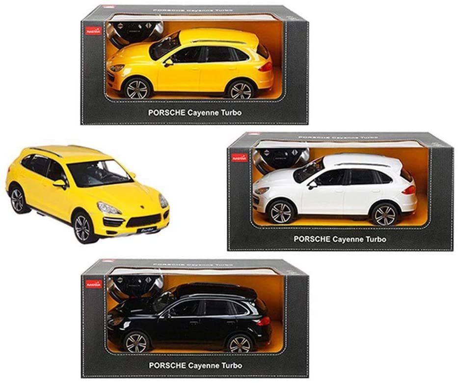 Porsche Cayenne Turbo R/C 1:14 Noir/Blanc/Jaune