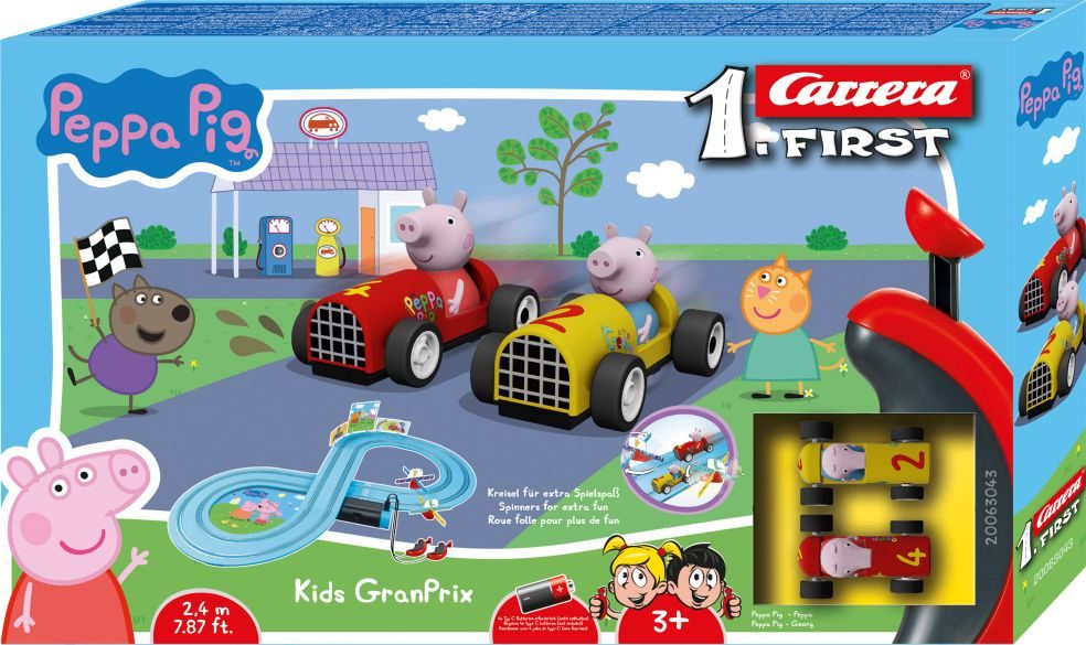 Peppa Pig 2,4m Eerste Racebaan voor Kinderen