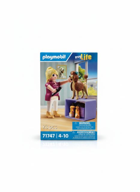 Playmobil - Toiletteur pour chiens avec accessoires amusants
