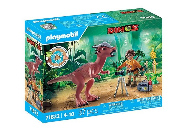 Playmobil - Observation du Stygimoloch avec chercheur