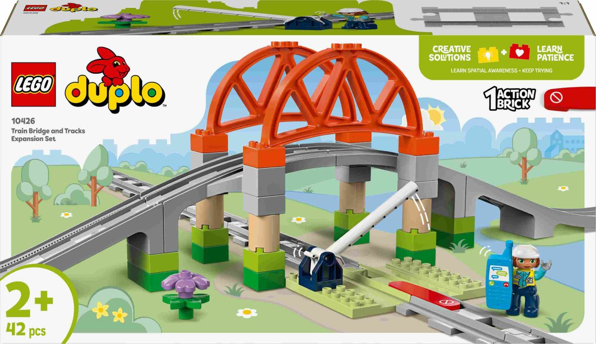 LEGO DUPLO Treinbrug en Rails Uitbreidingsset