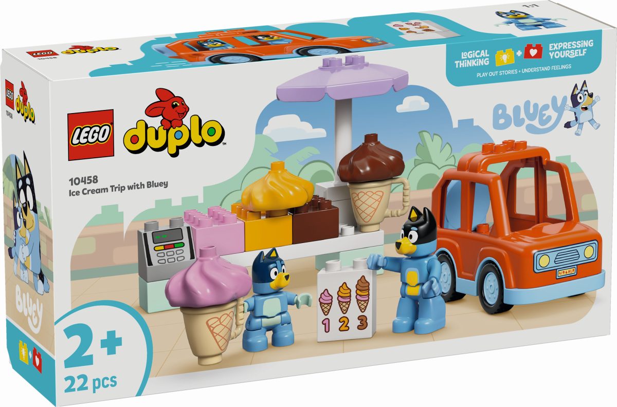 LEGO DUPLO - Bluey - Een ijsje halen met Bluey 10458