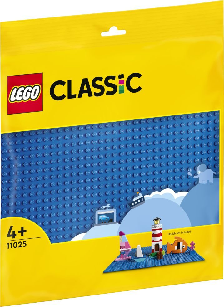Plaque de base bleue LEGO Classic pour vos créations