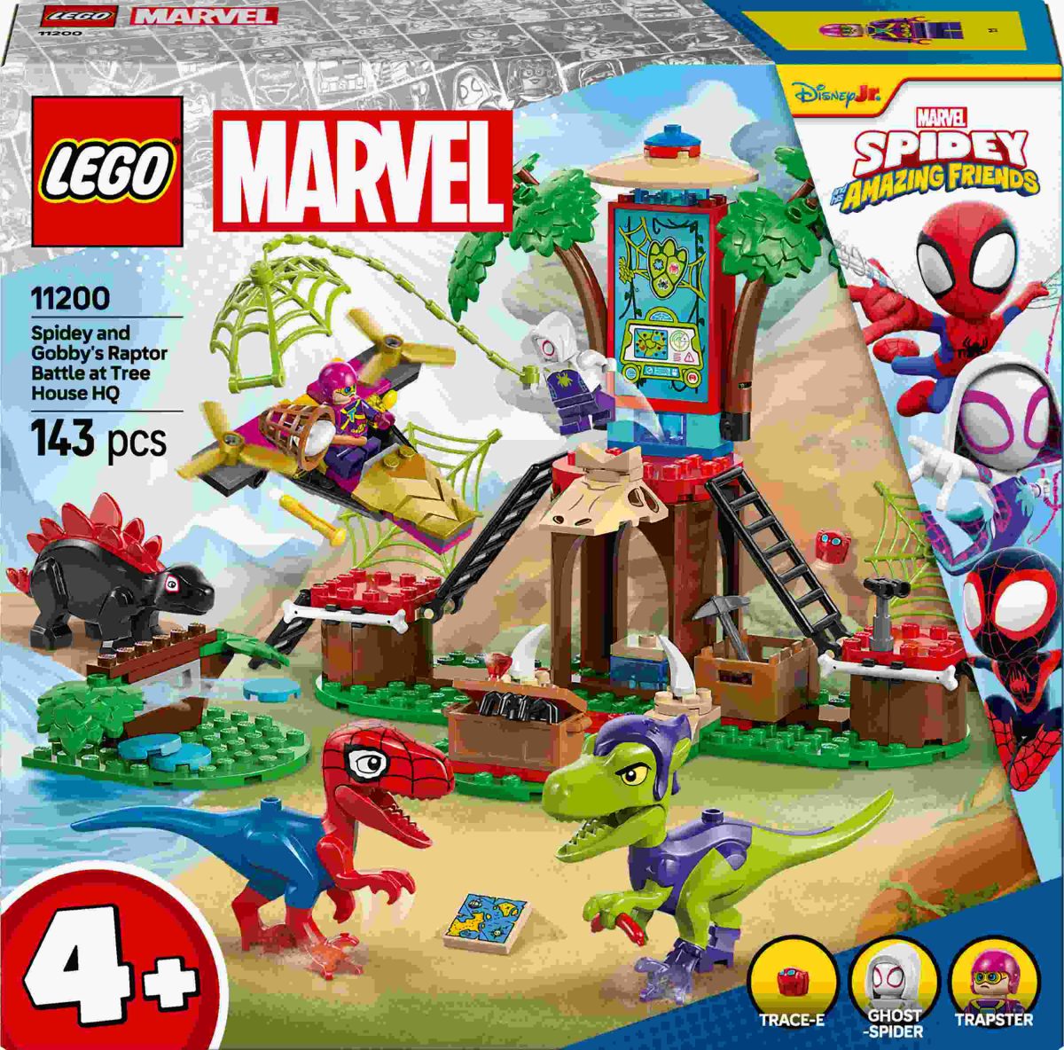 LEGO Spidey: Spidey & Gobby's Raptorstrijd Set