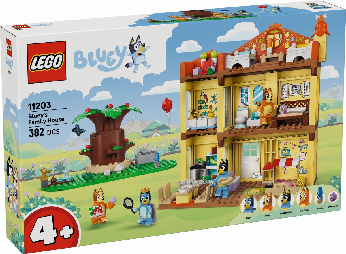 LEGO Bluey - Maison de Bluey et sa famille 11203