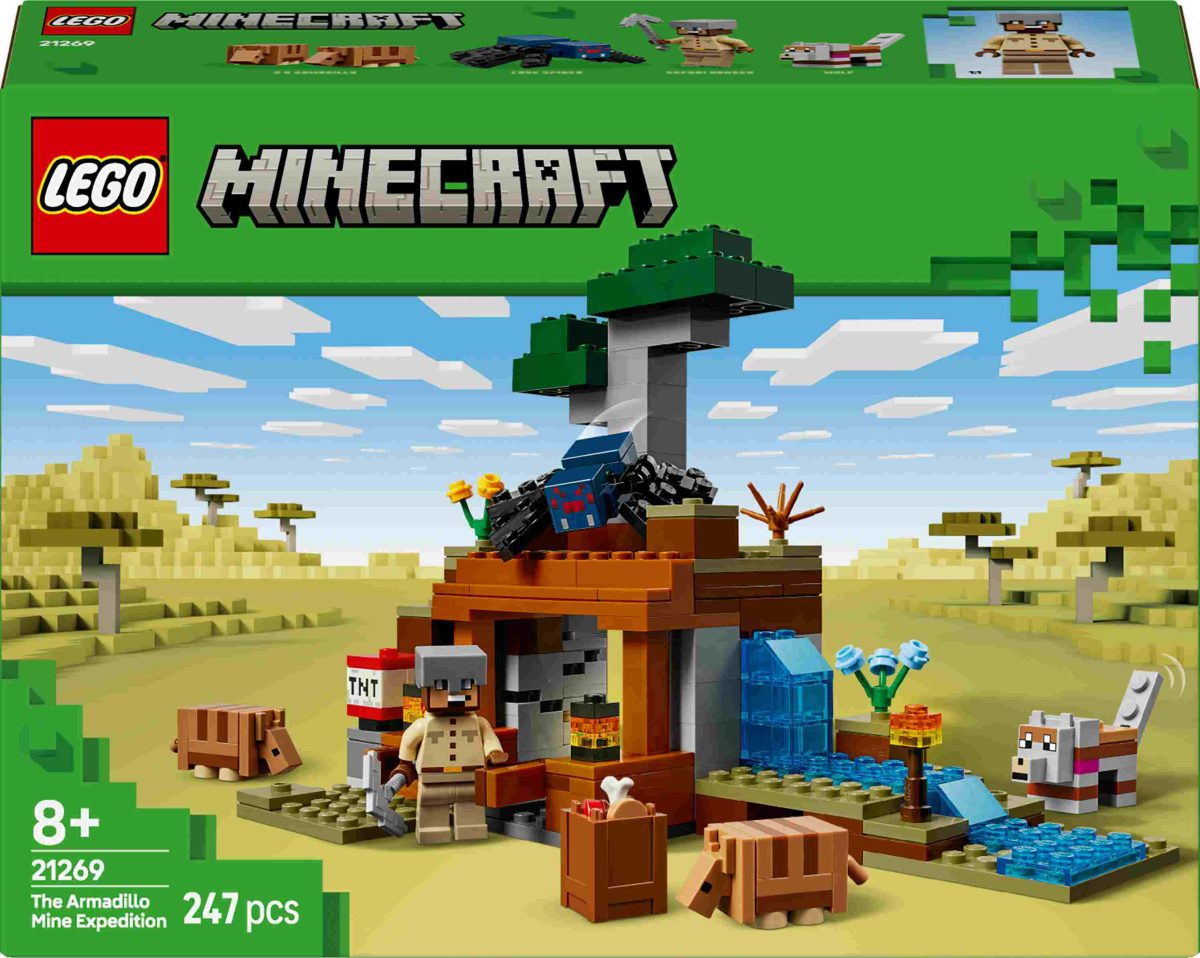 LEGO Minecraft - Le tatou près de la mine 21269