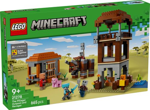 LEGO Minecraft - Pillage du Poste avancé détruit
