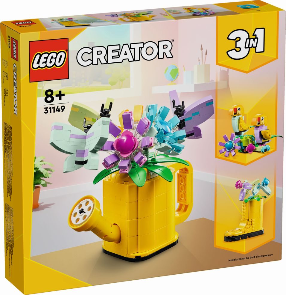 LEGO Creator 3-in-1 Bloemen in Gieter Set