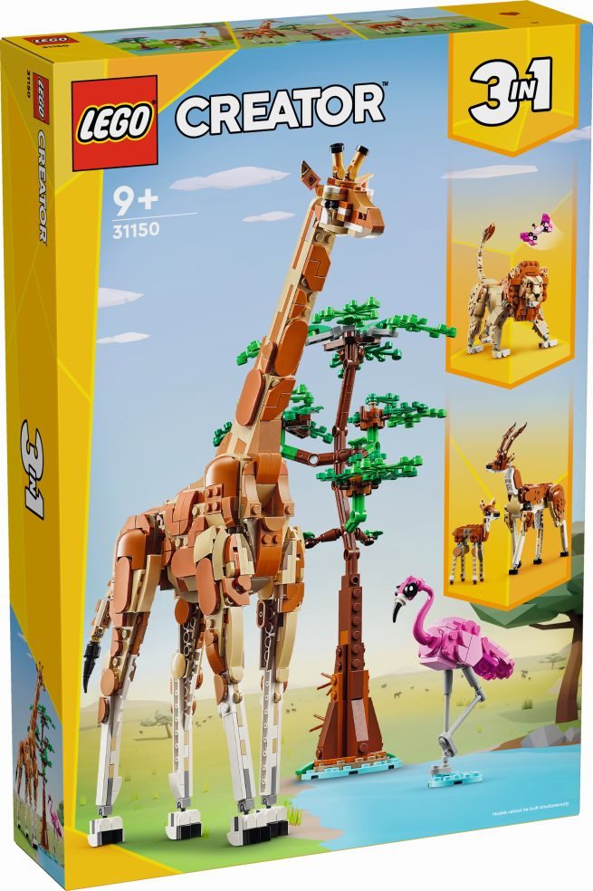 LEGO Creator 3-1 - Safaridieren 31150