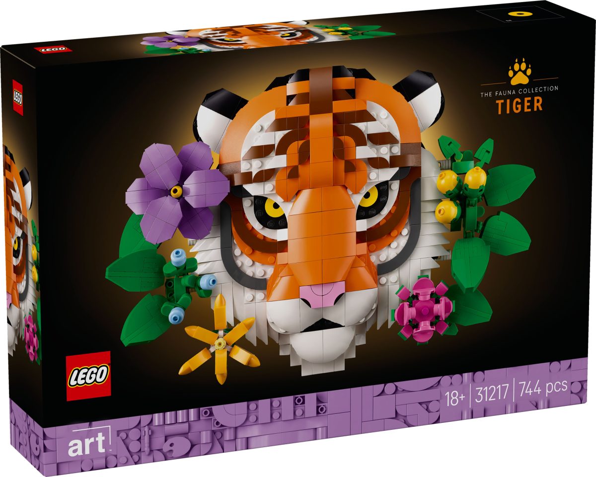 LEGO ART - De Fauna Collectie Tijger Maken en Decoreren