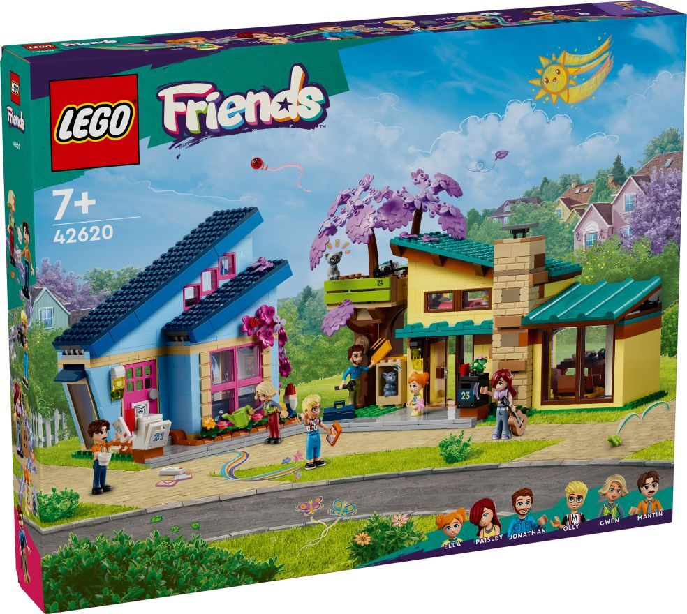 LEGO Friends - Olly en Paisley's Huizen Set